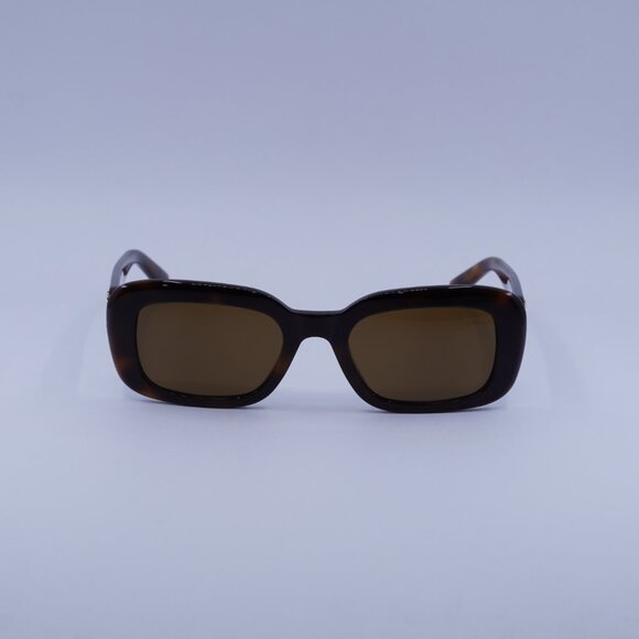 Saint Laurent SLM130 004 Sunglasses Havana Rectangle Frame, Nicotine Lenses - Picture 7 of 12